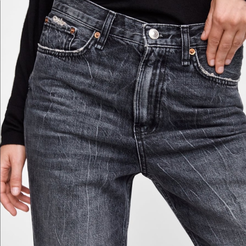 Zara woman high waisted premium jeans - Picture 2 of 8